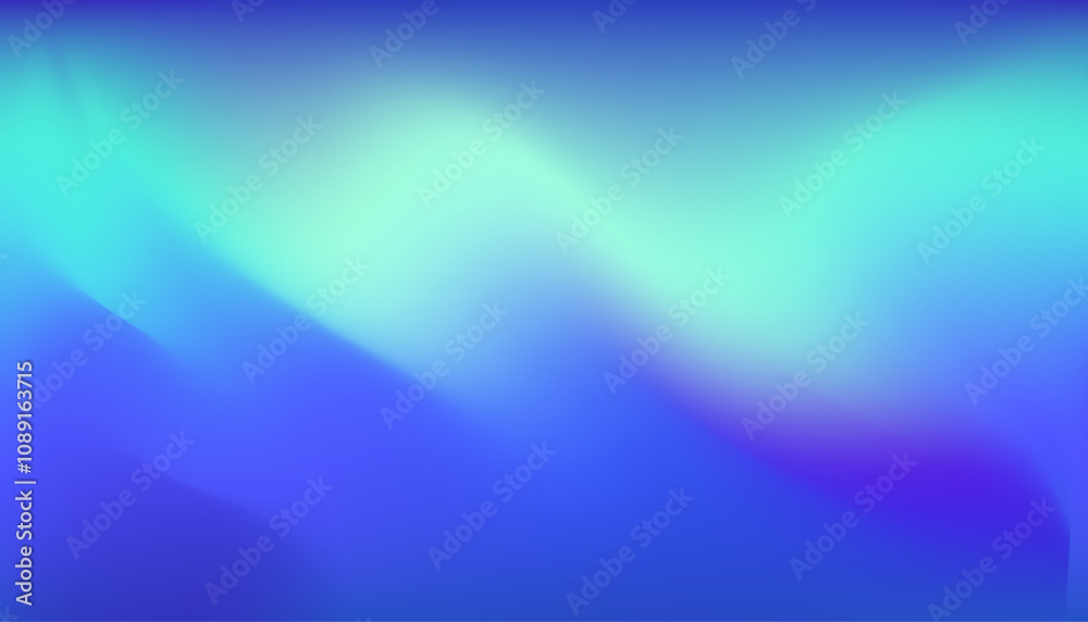 Fototapeta premium Blue abstract blur background. Vector illustration