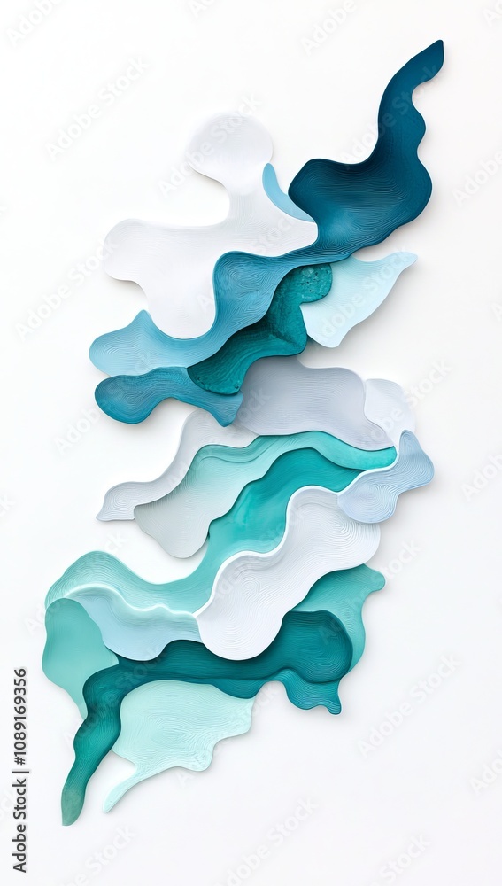 This abstract nacre background can be used as a background for social media, like Instagram stories.
