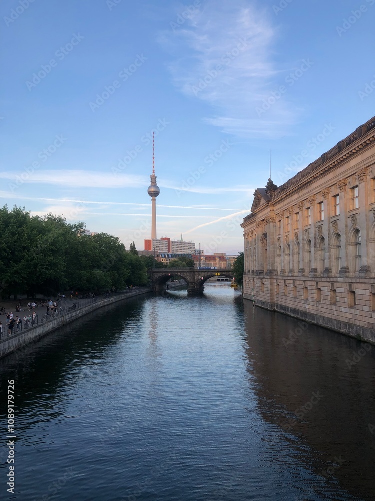 Berlin City- River View, Germany Berlin City- River View, Germany