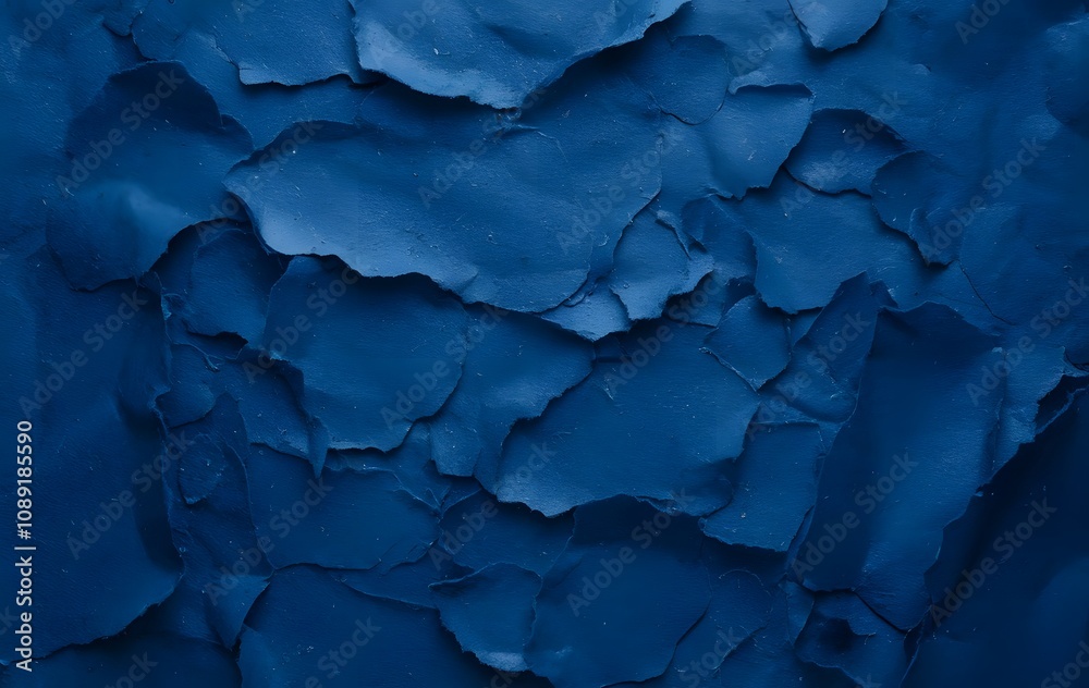 Naklejka premium Dark blue textured background image