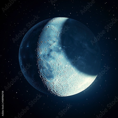 generate m an image related to moon for a social media post for the prophets birthday (Milad-Un-Nabi-Mubarak)generative ai photo