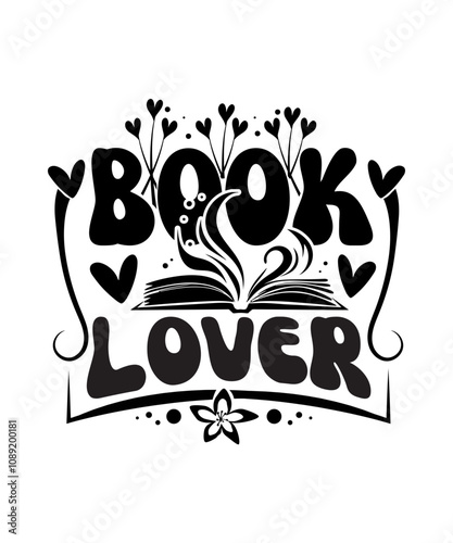 book lover svg