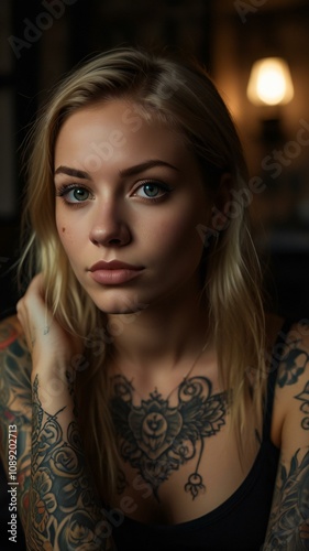 Frau mit Tattoos 20241119-8