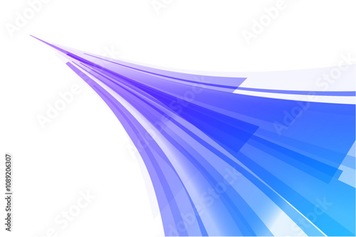 Creative vector illustration of flying cosmic meteor, planetoid, comet, fireball isolated on transparent background. Effect, png, wave,neon,line. Light arc in neon colors, in the form of a turn.