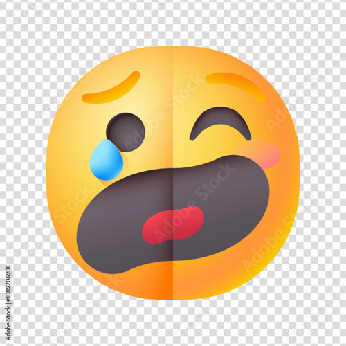  Thoughtful vector icon illustrating the concept of bipolar disorder, typically characterized by mood swings between depressive lows and manic highs. Designed in a clean outline style, this icon is id