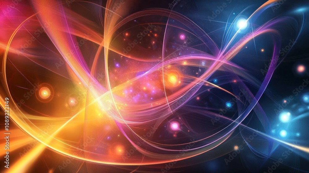 Cosmic Dance: A Symphony of Light and Energy Cosmic Dance: A Symphony of Light and Energy
