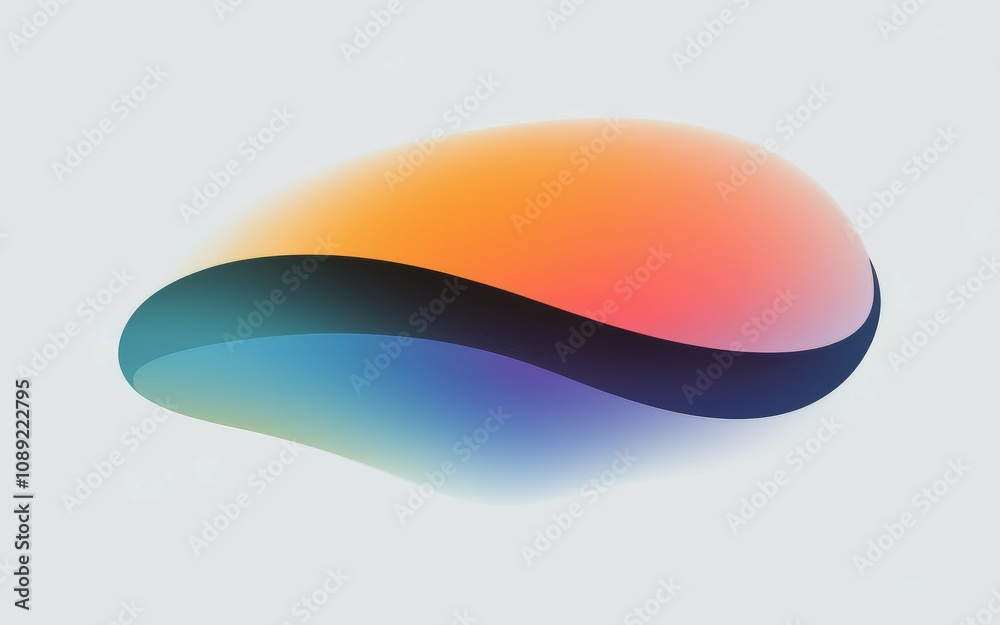 Abstract colorful wave design. Fluid gradient shapes evoke feelings of movement and tranquility. Perfect for modern backgrounds. Abstract colorful wave design. Fluid gradient shapes evoke feelings of movement and tranquility. Perfect for modern backgrounds.