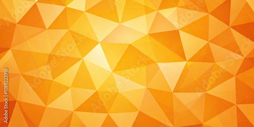 Vibrant orange-yellow polygonal background with intersecting shapes creating a dynamic visual effect, orange, modern