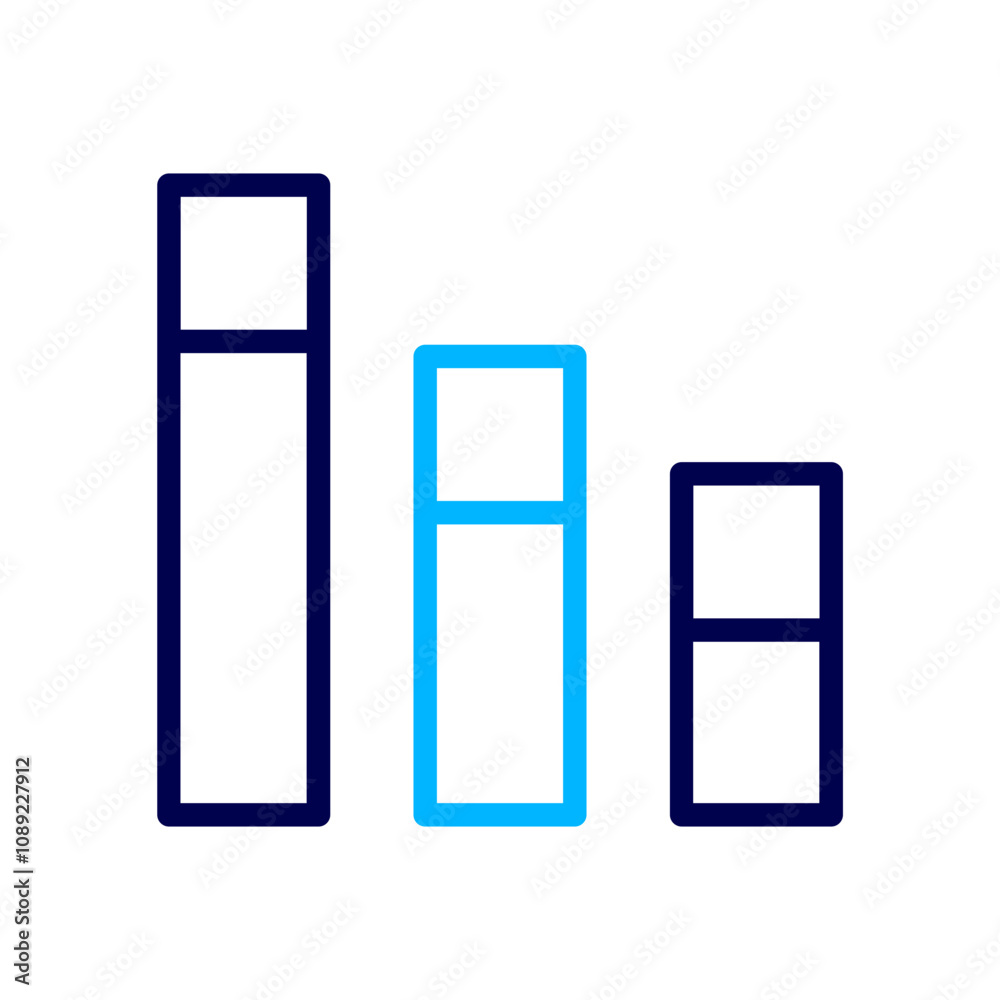 Analytics3 Outline Color icon Analytics3 Outline Color icon