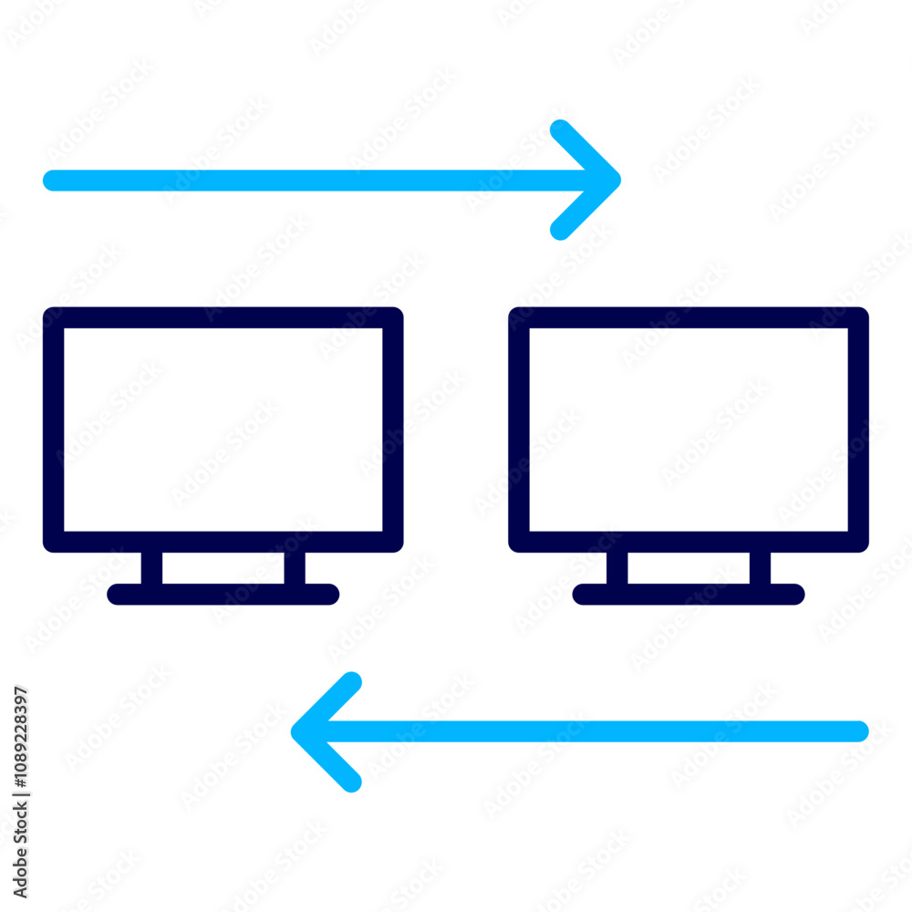 Data Sharing2 Outline Color icon Data Sharing2 Outline Color icon