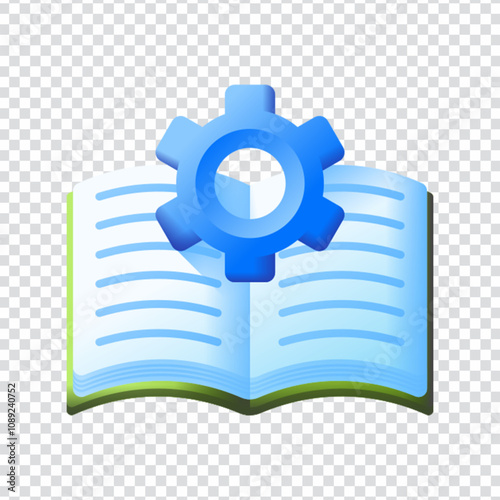 Clean and modern vector icon representing learning support, ideal for use in educational platforms, tutoring services, special education programs, academic assistance tools, and student help centers. 