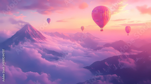 hot air balloon photo