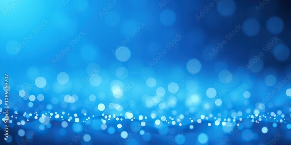 A soothing blue atmosphere filled with tiny glowing dots and a soft focus effect, glowing dots, ambient A soothing blue atmosphere filled with tiny glowing dots and a soft focus effect, glowing dots, ambient