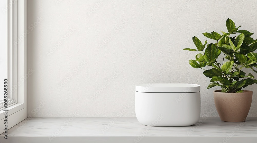 Modern minimalist food container mockup stylish kitchen product display bright environment creative perspective design inspiration Modern minimalist food container mockup stylish kitchen product display bright environment creative perspective design inspiration