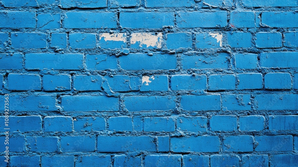 Vibrant dark blue textured cement wall featuring uneven brickwork and subtle faded patches adding character and depth to the surface. Vibrant dark blue textured cement wall featuring uneven brickwork and subtle faded patches adding character and depth to the surface.