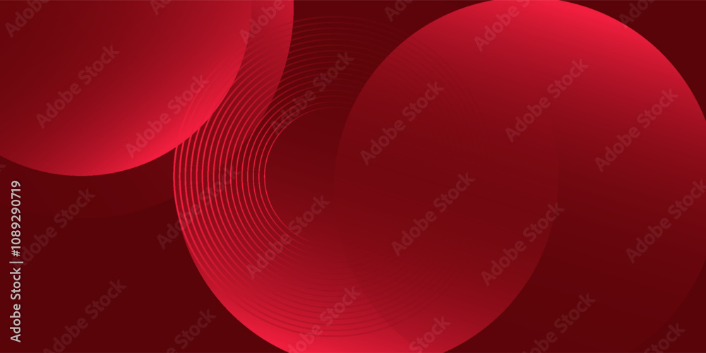 Obraz premium Abstract red background. Modern and Creative Trend design in vector