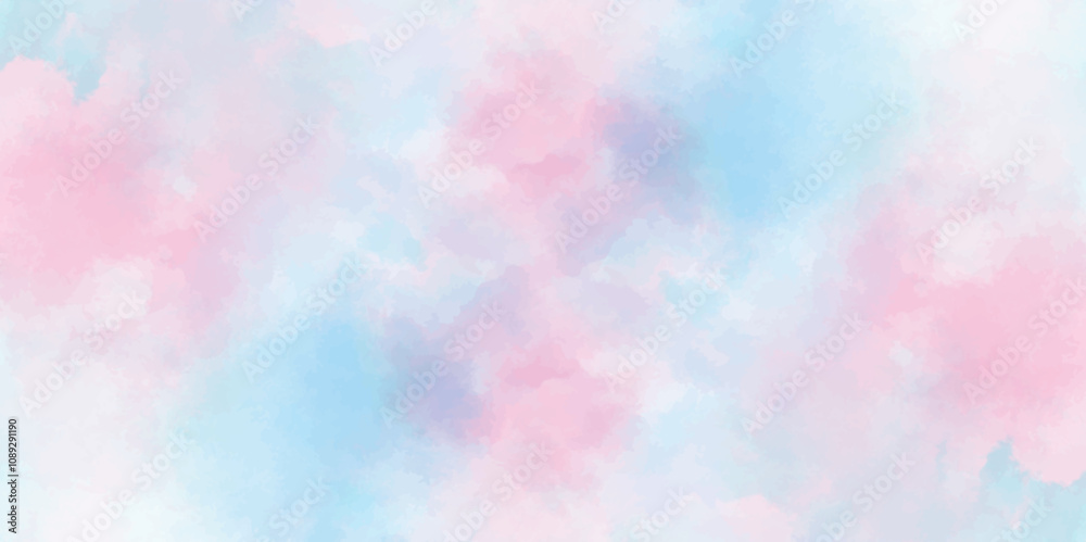 Pastel blue and white watercolor background, Old looking paper background, Digital art painting vintage background, Vector illustration. Pastel blue and white watercolor background, Old looking paper background, Digital art painting vintage background, Vector illustration.
