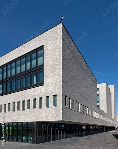 Modern Dutch architecture at Den Haag. Office.