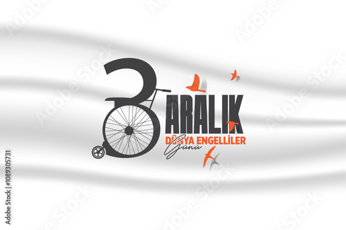 3 aralık dünya engelliler günü  Translate: 3 December world day 