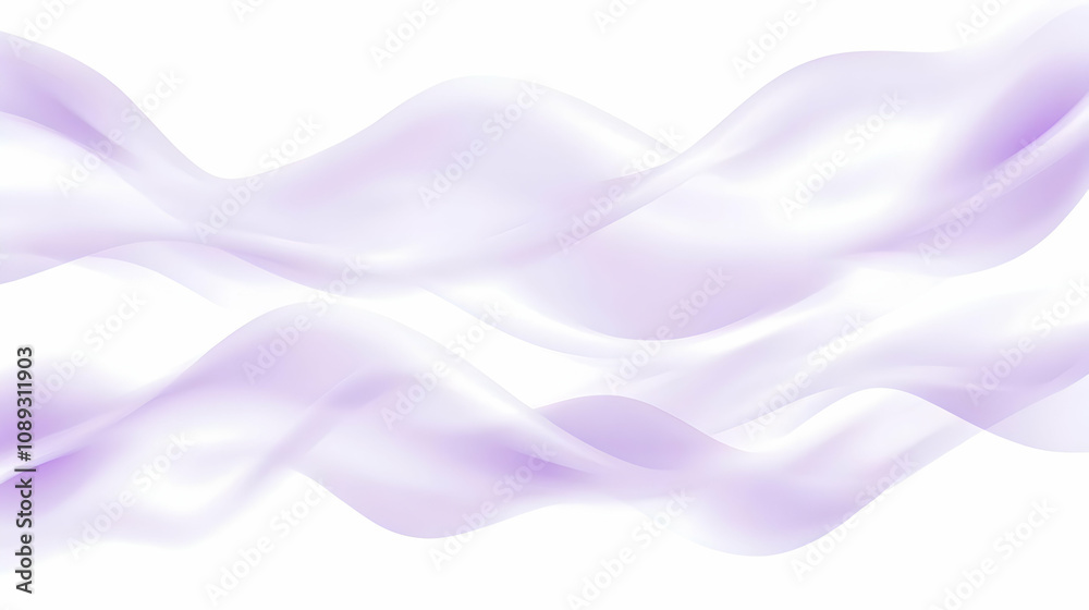 Abstract lavender wave background. Two soft, flowing lines on white. Ideal for websites, presentations, and design projects. Abstract lavender wave background. Two soft, flowing lines on white. Ideal for websites, presentations, and design projects.