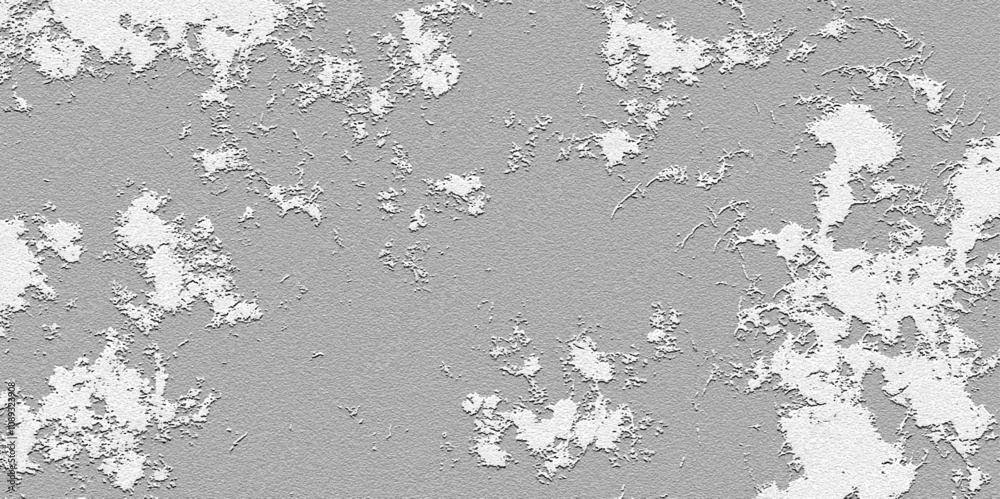 Obraz premium Abstract background. Monochrome texture. abstract gray-white textured background spots. Cement or stone old texture mater Grunge grey and white crack paper texture design Retro pattern wall plaster.
