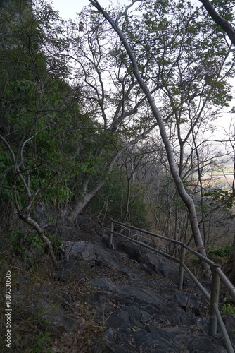 Nature trail adventure mountain landscape photography early morning light scenic view exploration of natural beauty