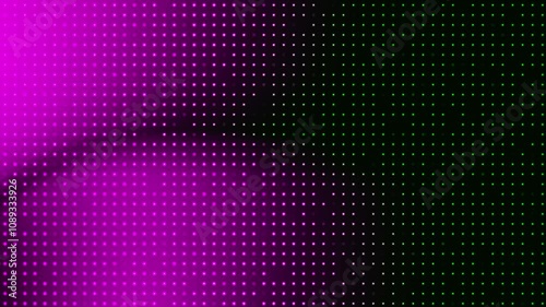 Dark Purple Gradient Dots Animation, Futuristic Loop for Branding Videos, Websites, and Slideshows