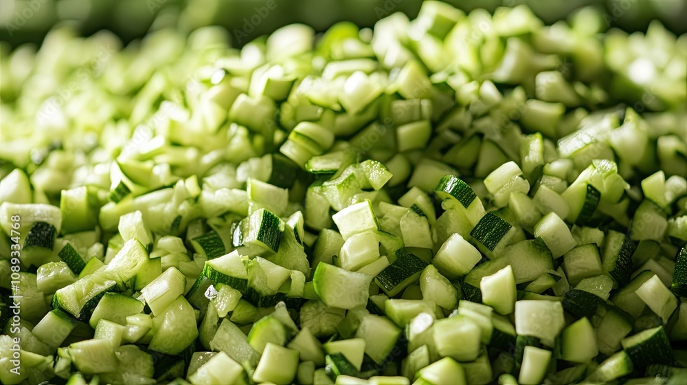 Whole and chopped organic zucchini, fresh and perfect for a range of home-cooked recipes. Whole and chopped organic zucchini, fresh and perfect for a range of home-cooked recipes.
