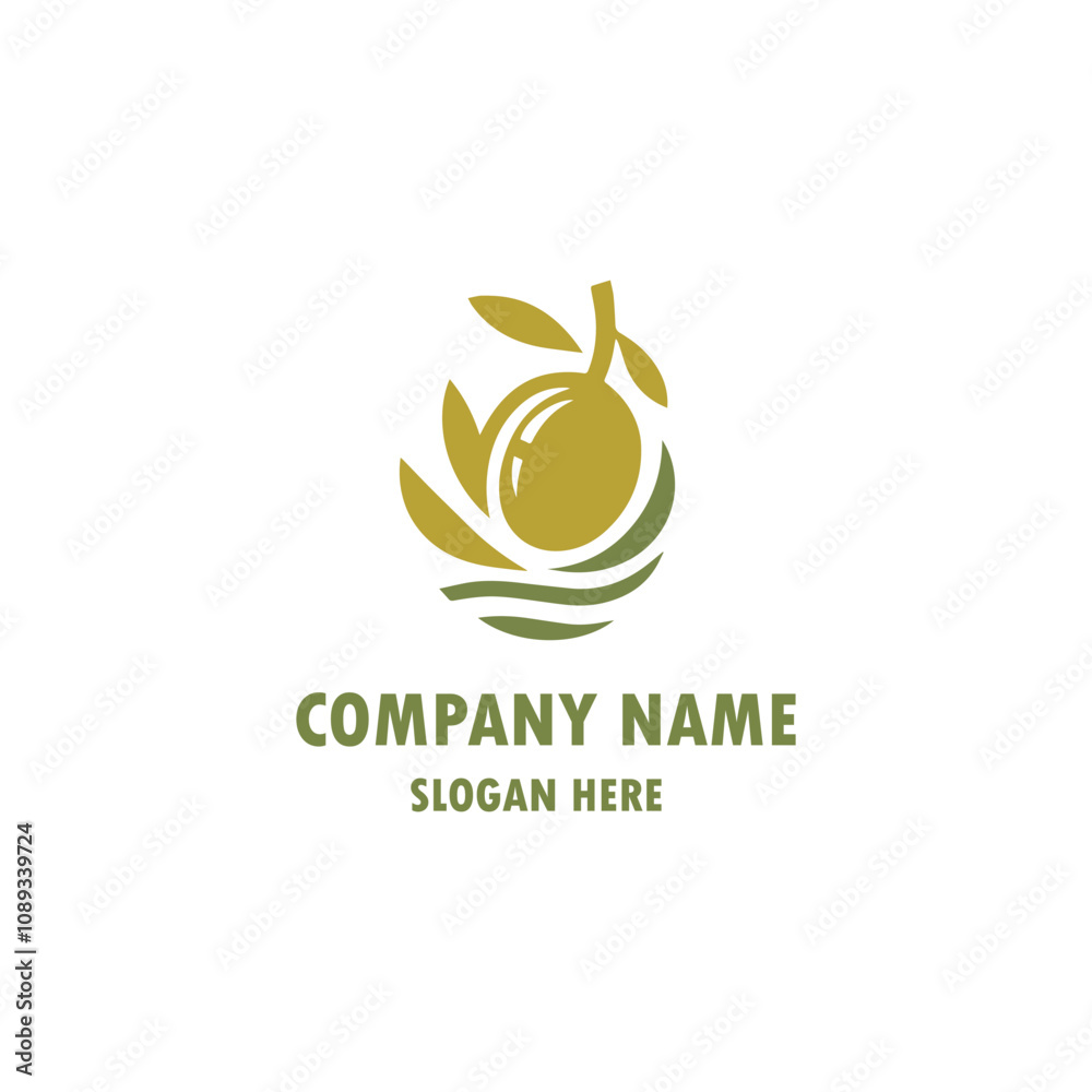 Olive Design Brand Icon Template Olive Design Brand Icon Template