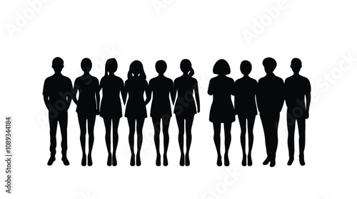People Icon Vector Pictogram Group