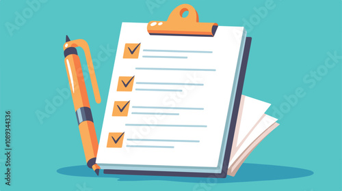Professional Medical Form Checklist with Results Data