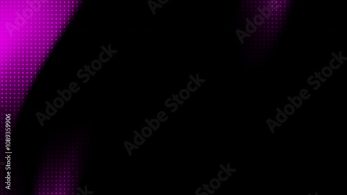Dark Purple Gradient Dots Animation, Stylish Background for Branding, Websites, and Business Ads