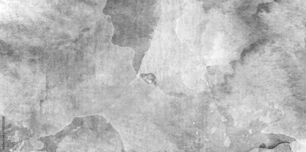 Naklejka premium abstract black and white concrete stone wall background, black grunge concrete or cement wall texture in stylish apartments, Oil painting on canvas, Abstract black and grey watercolor for backgound.