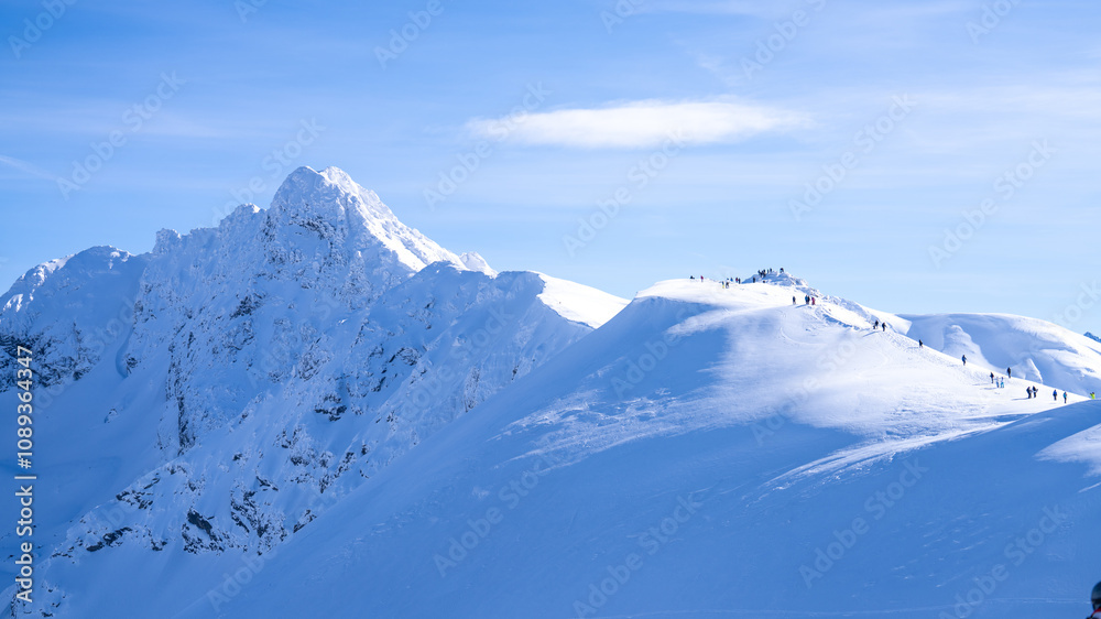 Fototapeta premium View on the Tatry mountains Poland Zakopane