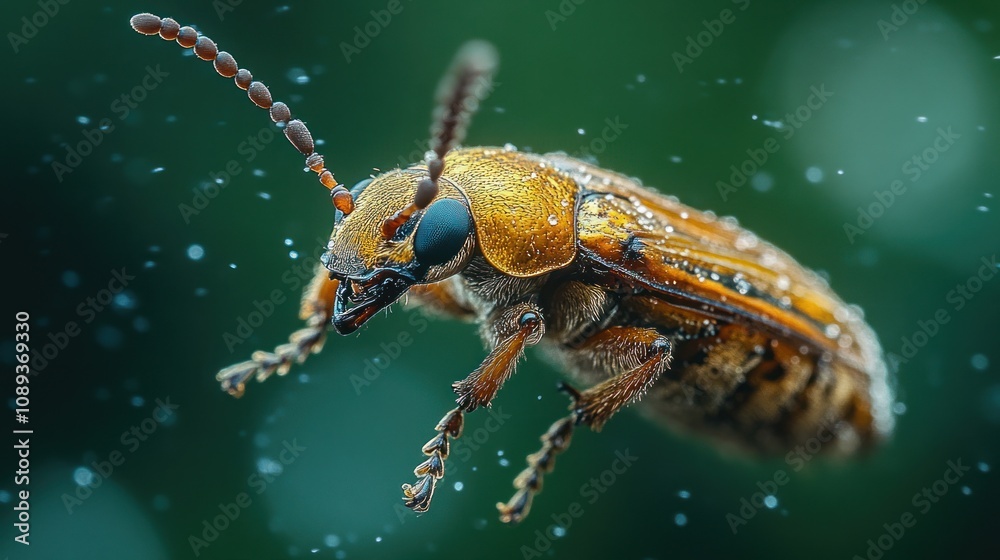 Naklejka premium Close-up of a Beetle