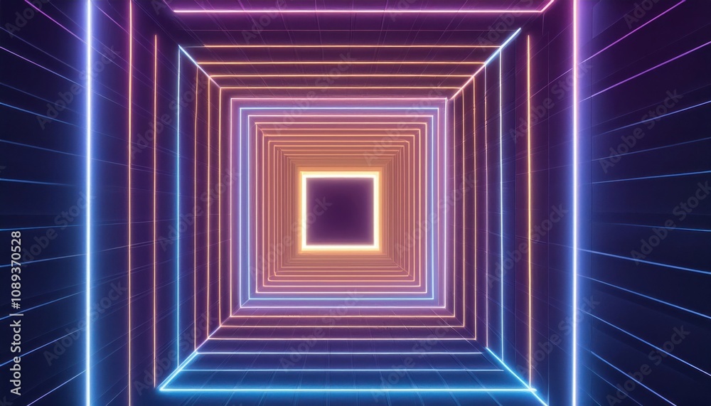 Vibrant Neon Light Background Vibrant Neon Light Background