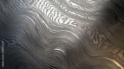 Damascus steel texture