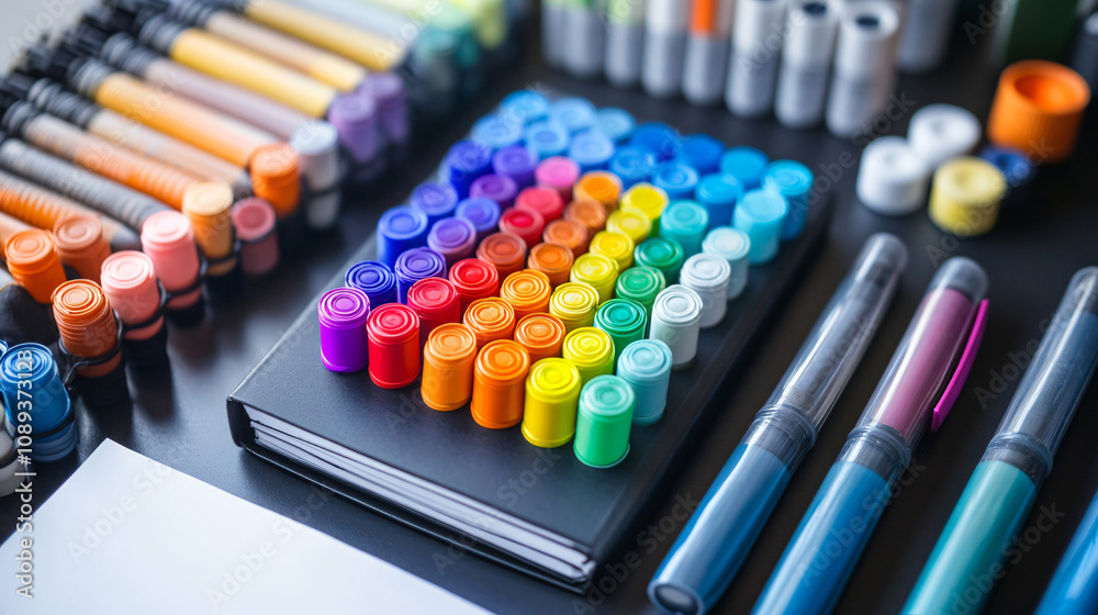 Naklejka premium notebook