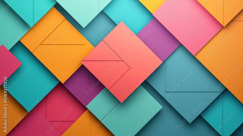A vibrant background of overlapping squares and triangles in bold primary colors, creating a dynamic and energetic visual. A vibrant background of overlapping squares and triangles in bold primary colors, creating a dynamic and energetic visual.