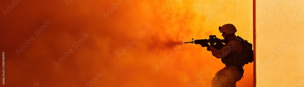 Picture a paramilitary officer conducting drills during a training exercise Picture a paramilitary officer conducting drills during a training exercise