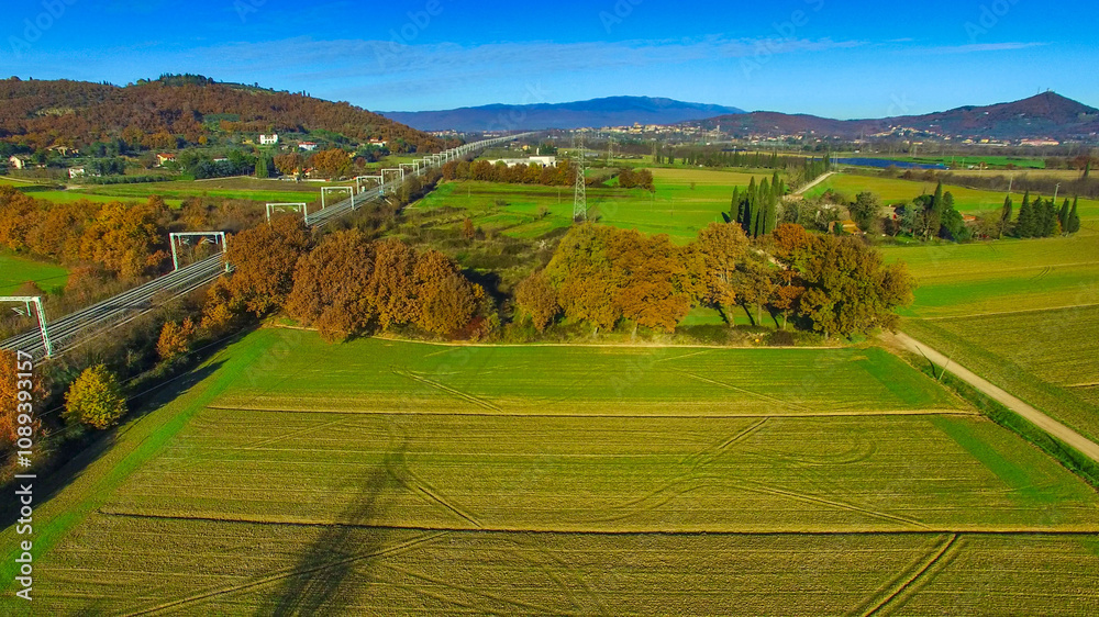 Naklejka premium New Construction Project Breaking Ground