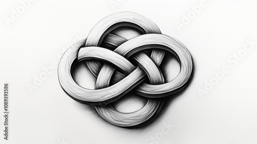 Flowing Celtic knot