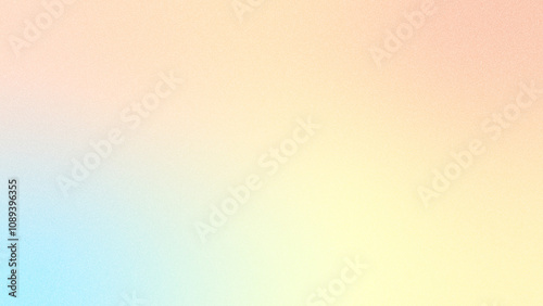 Light pastel background with grain texture.