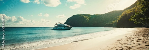 Discover the Serenity of a Tropical Beach with a Luxury Yacht Getaway