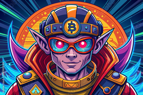 Bitcoin portrait