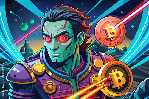 Bitcoin portrait