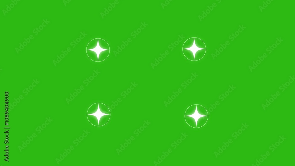 Star twinkling, Sparkle Star and circle glowing animation, White shine stars particle, circle light flying background. blinking light effect on transparent green screen background with alpha channel. Star twinkling, Sparkle Star and circle glowing animation, White shine stars particle, circle light flying background. blinking light effect on transparent green screen background with alpha channel.