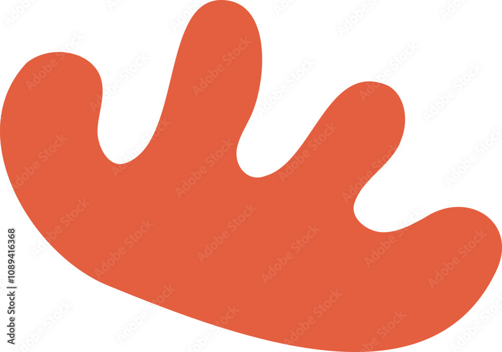 abstract organic shape vector illustration abstract organic shape vector illustration