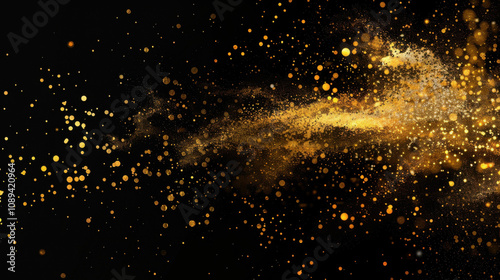 Gold Glitter Texture