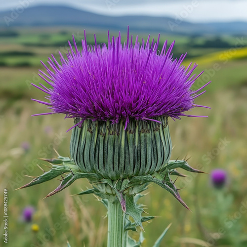 Thistle Isolated